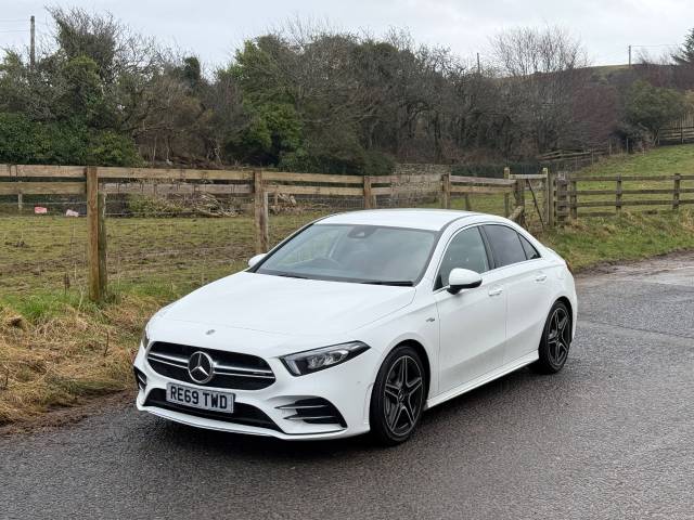 Mercedes-Benz A Class 2.0 A35 4Matic Executive 4dr Auto Saloon Petrol White
