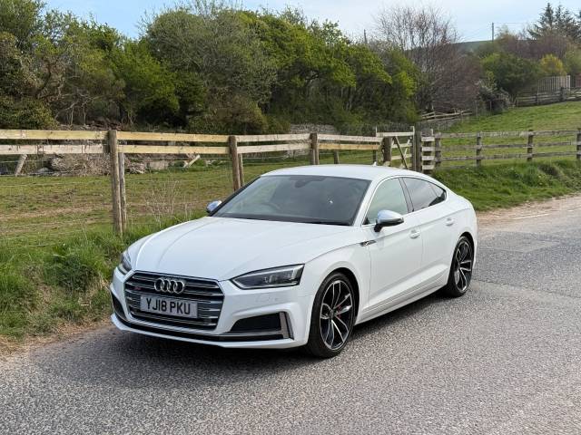 Audi A5 3.0 S5 Quattro 5dr Tiptronic Hatchback Petrol White