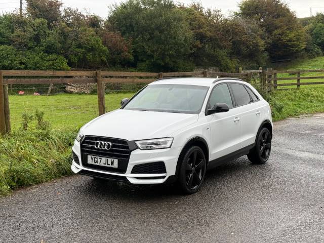Audi Q3 2.0 TDI [184] Quattro Black Edition 5dr S Tronic Estate Diesel White