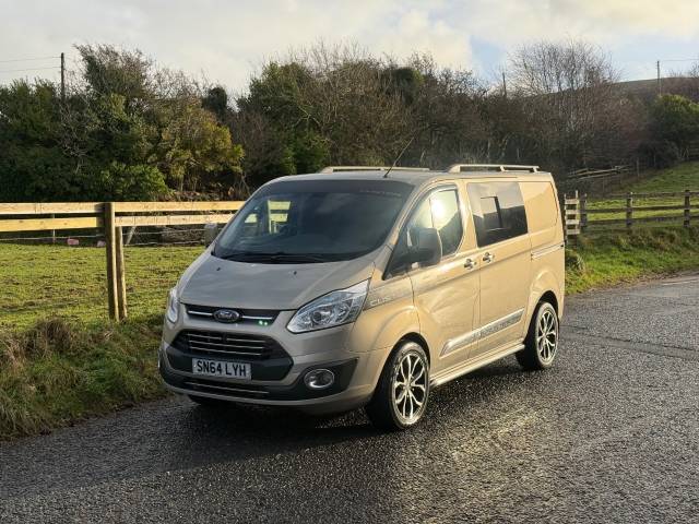 Ford Transit Custom 2.2 TDCi 125ps Low Roof Limited Van Panel Van Diesel Silver