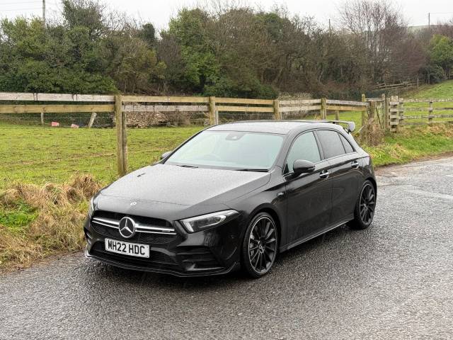 Mercedes-Benz A Class 2.0 A35 4Matic Premium Plus Edition 5dr Auto Hatchback Petrol Black