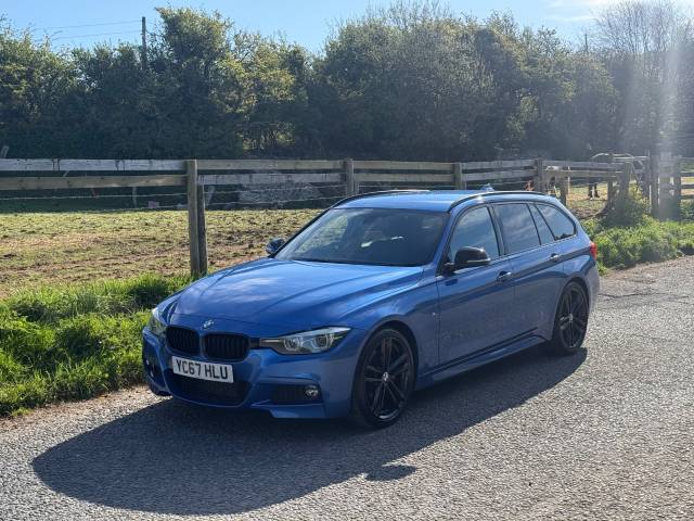 BMW 3 Series 2.0 320d M Sport Shadow Edition 5dr Step Auto Estate Diesel Blue