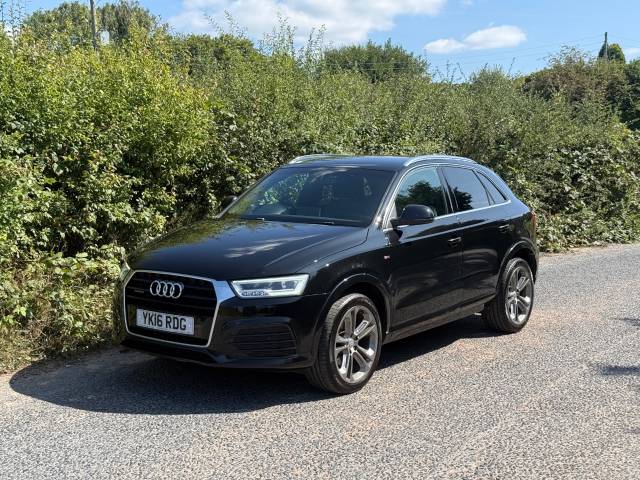Audi Q3 2.0 TDI [184] Quattro S Line Plus 5dr Estate Diesel Black